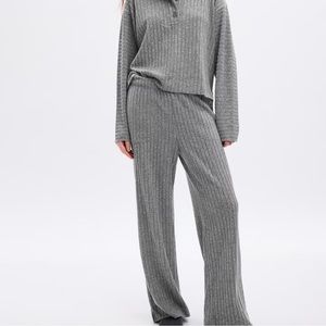 Gray flannel gap lounge pants